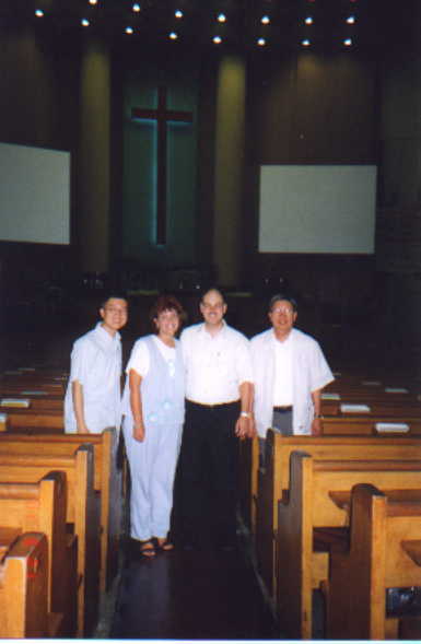 South Korea in church